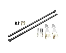 WCFab 68 Inch Traction Bar Kit Gloss Black Single Stage Powder Coating Ford | Dodge ECLB | CCLB 1999-2018