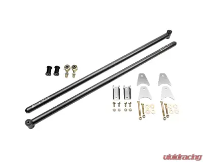 WCFab 68 Inch Traction Bar Kit Gloss Black Single Stage Powder Coating Ford | Dodge ECLB | CCLB 1999-2018 - WCF100855-GB