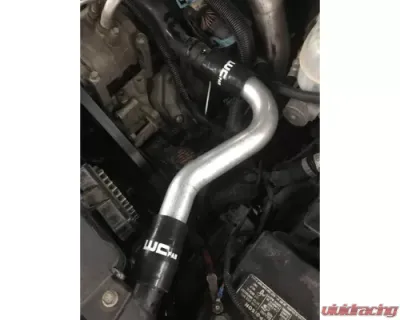 WCFab 2001-2005 LB7/LLY Duramax Upper Coolant Pipe Gloss White Single Stage Powder Coating - WCF100860-GW