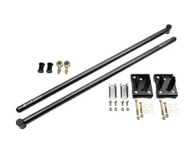 WCFab DCLB and CCLB 68 Inch Traction Bar Kit Candy Red Duramax 2020+