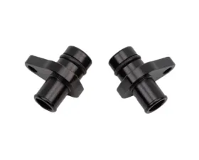 WCFab Crankcase Vent PCV Fitting Kit Billet Black Anodized Chevrolet | GMC 6.6L Duramax 2004-2010