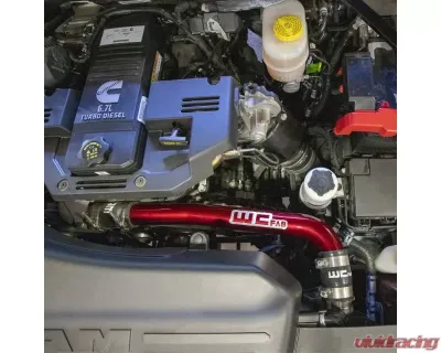WCFab Grey Upper Coolant Pipe Dodge | Ram Cummins 2019-2021 - WCF100223-GRY