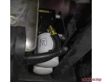 WCFab Relocation Mount FASS Lift Pump Chevrolet | GMC 6.6L Duramax 2017-2022 - WCF100276