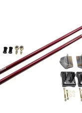 WCFab Red 60" Traction Bar Kit RCLB/CCSB/SCSB Ford F-250 | F-350 2011-2022                                     - WCF100388-RED - Image 2