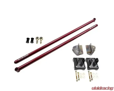 WCFab Red 60" Traction Bar Kit RCLB/CCSB/SCSB Ford F-250 | F-350 2011-2022 - WCF100388-RED