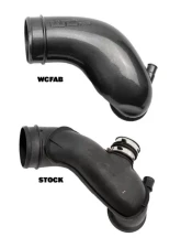 WCFab Bengal Blue 3.5" Intake Horn Chevrolet 6.6L LBZ/LMM Duramax 2006-2010                                     - WCF100412-BB - Image 3