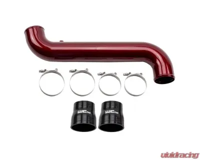 WCFab Bengal Blue Passenger Side 3.5" Intercooler Pipe Chevrolet | GMC 6.6L Duramax 2011-2016 - WCF100682-BB