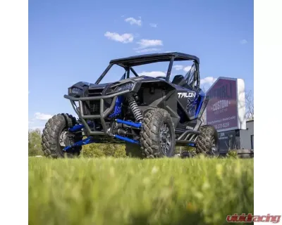 WCFab Talon Blue Front Bumper w/o Fair Lead Mount Honda Talon 1000X/R 2019+ - WCF102001-TNB