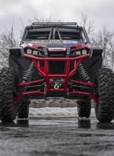 WCFab Semi-Gloss Black Front Bumper w/ Fair Lead Mount Honda Talon 1000X/R 2019+                                     - WCF102002-SGB - Image 5