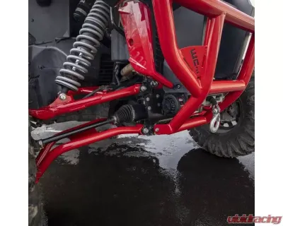 WCFab Semi-Gloss Black Front Bumper w/ Fair Lead Mount Honda Talon 1000X/R 2019+ - WCF102002-SGB