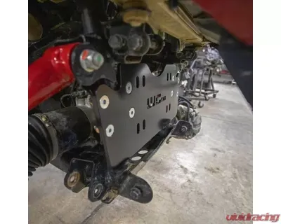 WCFab Front Bumper Winch Mount Plate Kit Honda Talon X/R 2019+ - WCF102005