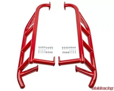 WCFab Gloss White 2 Seat Rock Sliders Honda Talon 1000X/R 2019+ - WCF102011-GW