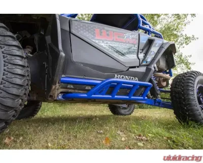 WCFab Gloss White 2 Seat Rock Sliders Honda Talon 1000X/R 2019+ - WCF102011-GW