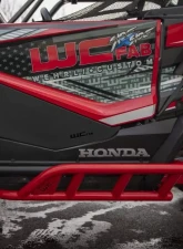 WCFab Gloss White 2 Seat Rock Sliders Honda Talon 1000X/R 2019+                                     - WCF102011-GW - Image 11