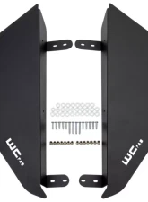 WCFab Semi-Gloss Black Front Lower Door Kit Honda Talon 1000X/R 2019+                                     - WCF102025-SGB - Image 12