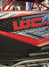 WCFab Semi-Gloss Black Front Lower Door Kit Honda Talon 1000X/R 2019+                                     - WCF102025-SGB - Image 4