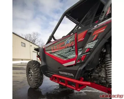 WCFab Semi-Gloss Black Front Lower Door Kit Honda Talon 1000X/R 2019+ - WCF102025-SGB