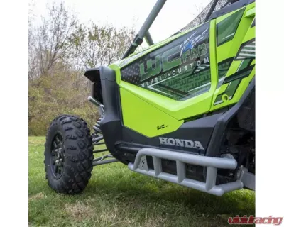WCFab Semi-Gloss Black Front Lower Door Kit Honda Talon 1000X/R 2019+ - WCF102025-SGB