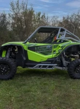 WCFab Semi-Gloss Black Front Lower Door Kit Honda Talon 1000X/R 2019+                                     - WCF102025-SGB - Image 11