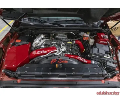WCFab Grey Stage 3 High Flow Intake Bundle Kit Chevrolet L5P Duramax 2020-2024 - WCF100418-GRY