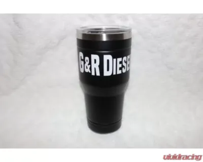 G&R Diesel Stainless Steel Tumbler Black - GRD4002-1