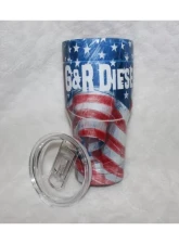G&R Diesel Stainless Steel Tumbler American Flag                                     - GRD4002 - Image 2