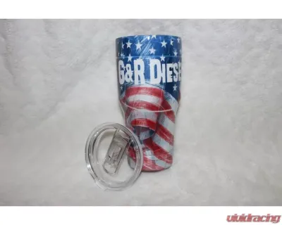 G&R Diesel Stainless Steel Tumbler American Flag - GRD4002
