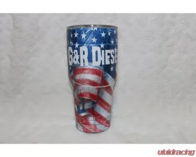 G&R Diesel Stainless Steel Tumbler American Flag - GRD4002