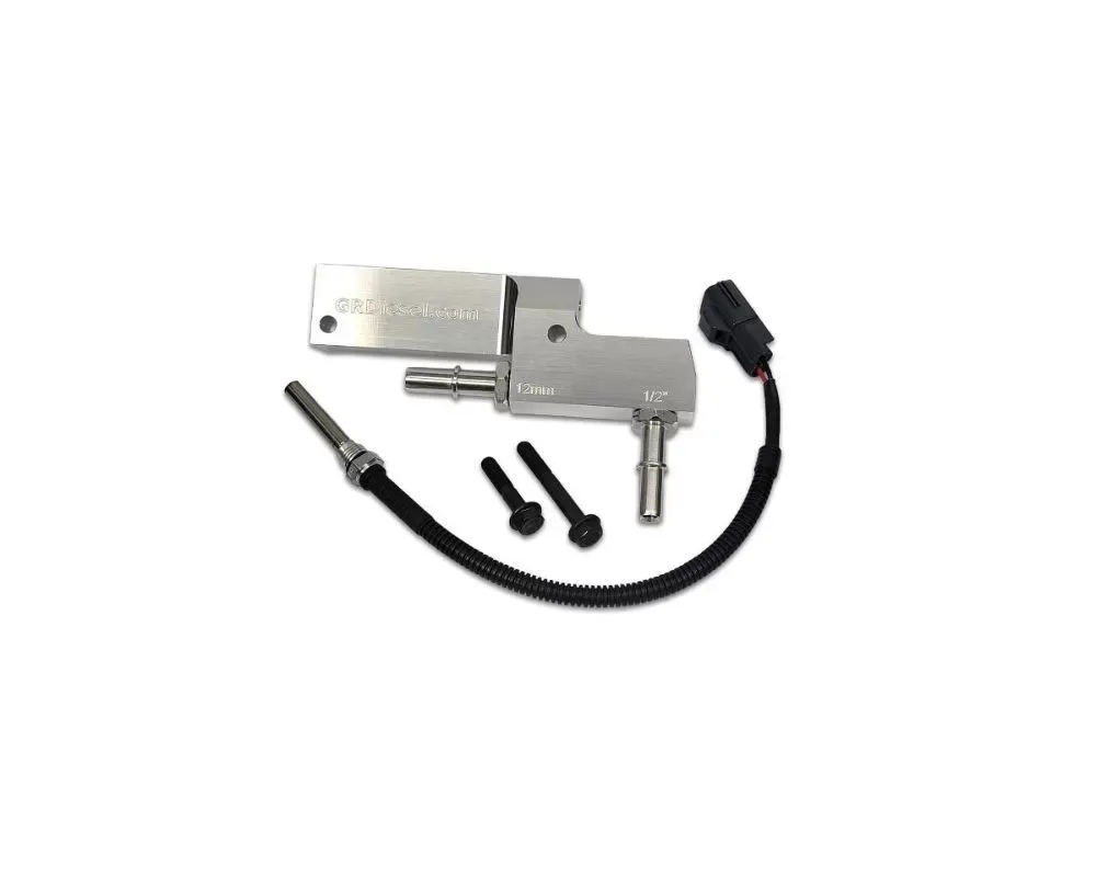 G&R Diesel Fuel Filter Block Delete w/ Fuel Heater Cummins 6.7 2013-2018 - GRD67CM3022-1