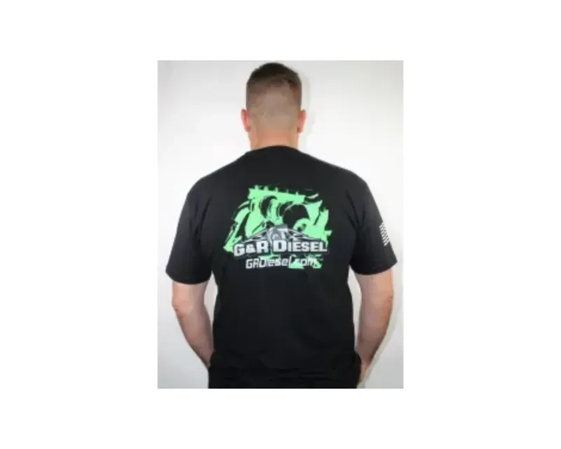 G&R Diesel Green Logo Shirt Small - GRD3002-S