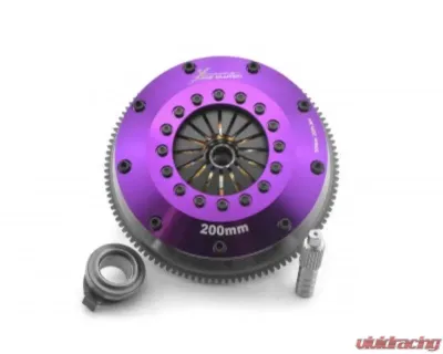 XClutch Stage 1 Single Solid Organic Clutch Disc w/ Single Mass Flywheel Clutch Kit Ford Fiesta ST 1.6L 2013-2019 - XKFD22627-1A
