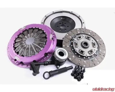 XClutch Stage 1 Single Solid Organic Clutch Disc w/ Single Mass Flywheel Clutch Kit Ford Fiesta ST 1.6L 2013-2019 - XKFD22627-1A