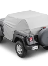 MasterTop Full Door Cab Cover W/ Soft Top Folded Down Jeep Wrangler JL  2018-2021                                     - 11111509 - Image 2