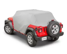 MasterTop Cab Cover Full Door W/ Soft Top Folded Down Jeep Wrangler JL Unlimited 2018-2021
