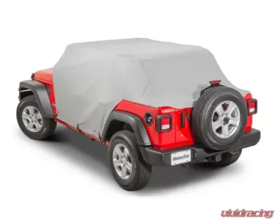MasterTop Cab Cover Full Door W/ Soft Top Folded Down Jeep Wrangler JL Unlimited 2018-2021 - 11111609