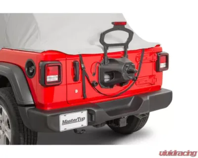 MasterTop Cab Cover Full Door W/ Soft Top Folded Down Jeep Wrangler JL Unlimited 2018-2021 - 11111609