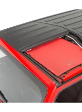 MasterTop Red Mesh Bimini Top Plus Shademaker Freedom Jeep Wrangler JL 2-Door 2018-2021                                     - 14201502 - Image 3
