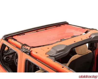 MasterTop Red Mesh Bimini Top Plus ShadeMaker Jeep Gladiator JT 2020-2021 - 14201702