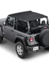 MasterTop MasterTwill Fabric Bimini Top Plus Jeep Wrangler JL 2-Door 2018-2021                                     - 14300524 - Image 4