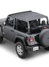 MasterTop MasterTwill Fabric Bimini Top Plus Jeep Wrangler JL 2-Door 2018-2021                                     - 14300524 - Image 4