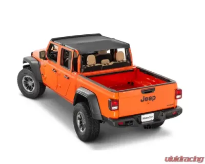 MasterTop 30oz MasterTwill Fabric Bimini Plus Summer Top Jeep Gladiator JT 4-Door 2020-2021 - 14300724
