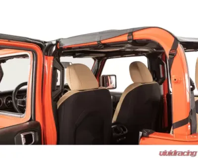 MasterTop 30oz MasterTwill Fabric Bimini Plus Summer Top Jeep Gladiator JT 4-Door 2020-2021 - 14300724