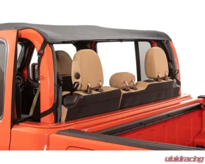 MasterTop 30oz MasterTwill Fabric Bimini Plus Summer Top Jeep Gladiator JT 4-Door 2020-2021 - 14300724