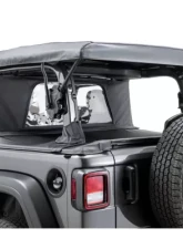 MasterTop MasterTwill Fabric Wind Stopper Plus/Tonneau Cover Ultimate Summer Soft Top Combo Jeep Wrangler JL 2-Door 2018-2021                                     - 14450524 - Image 3