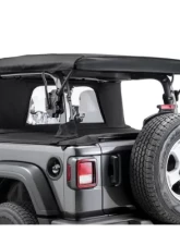 MasterTop MasterTwill Fabric Wind Stopper Plus/Tonneau Cover Ultimate Summer Soft Top Combo Jeep Wrangler JL 2-Door 2018-2021                                     - 14450524 - Image 4