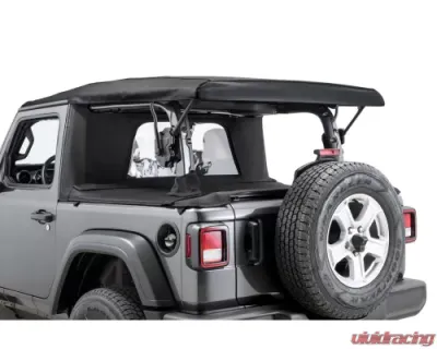 MasterTop MasterTwill Fabric Wind Stopper Plus/Tonneau Cover Ultimate Summer Soft Top Combo Jeep Wrangler JL 2-Door 2018-2021 - 14450524