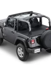 MasterTop MasterTwill Fabric Tonneau Cover W/ Soft Top Jeep Wrangler JL 2-Door 2018-2021                                     - 14500524 - Image 2