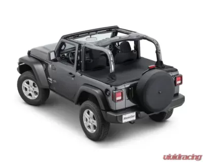 MasterTop MasterTwill Fabric Tonneau Cover W/ Soft Top Jeep Wrangler JL 2-Door 2018-2021 - 14500524