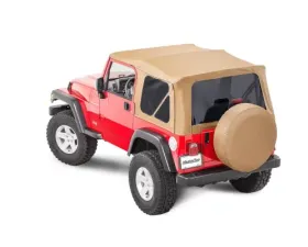 MasterTop Spice Diamond Tinted Glass Replacement Top No Doorskins Jeep Wrangler TJ 1997-2006