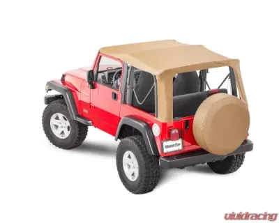 MasterTop Spice Diamond Tinted Glass Replacement Top No Doorskins Jeep Wrangler TJ 1997-2006 - 15101217